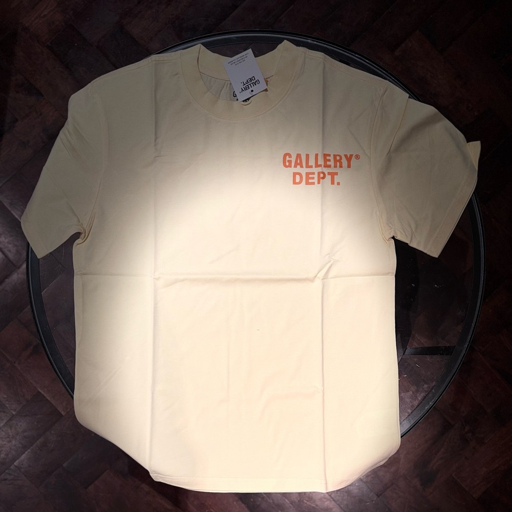 Gallery Dept Yellow Short Sleeve Tee
